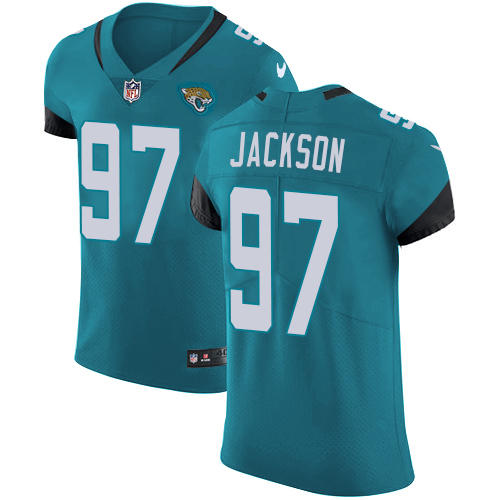 Nike Jaguars #97 Malik Jackson Teal Green Team Color Men's Stitched NFL Vapor Untouchable Elite Jersey